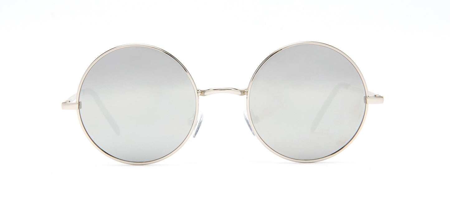 8996 - Small Round Metal Sunglasses