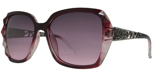 FC 6532 - Fashion Plastic Sunglasses with Rhinestones