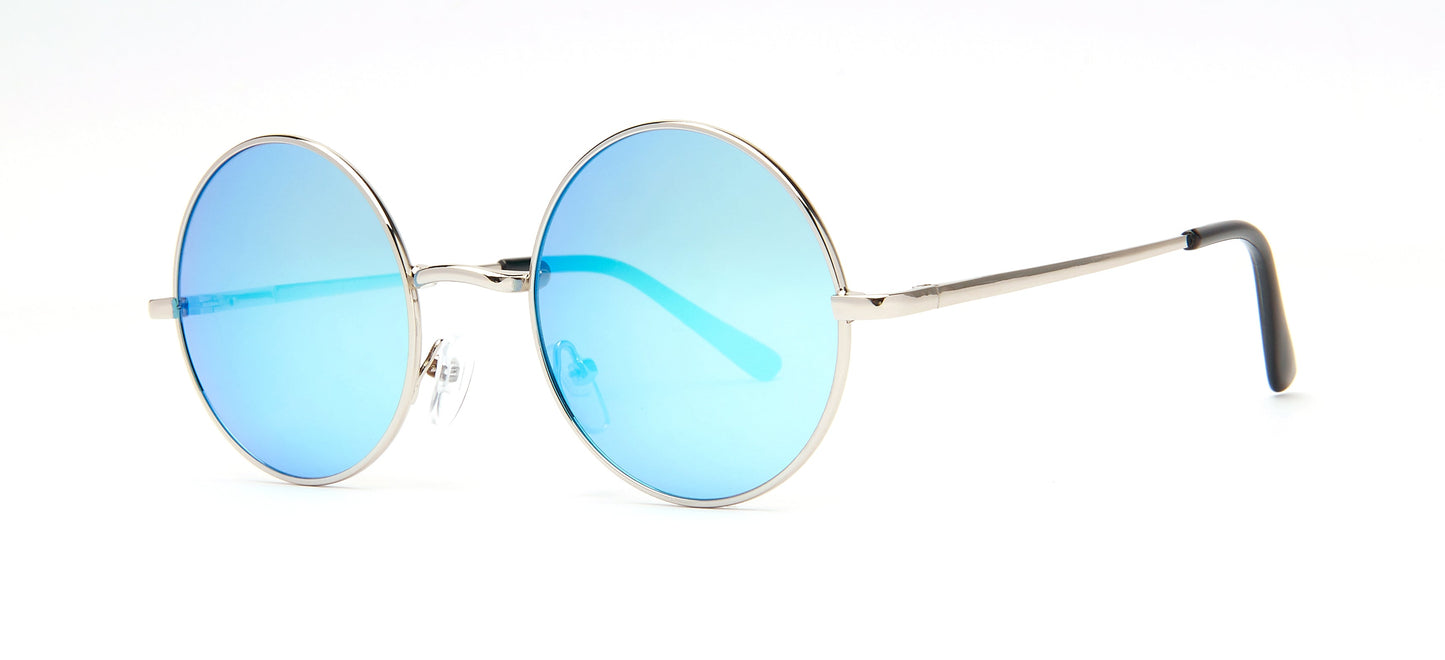 8996 - Small Round Metal Sunglasses