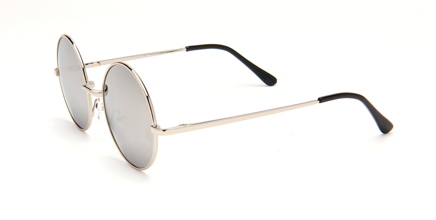 8996 - Small Round Metal Sunglasses