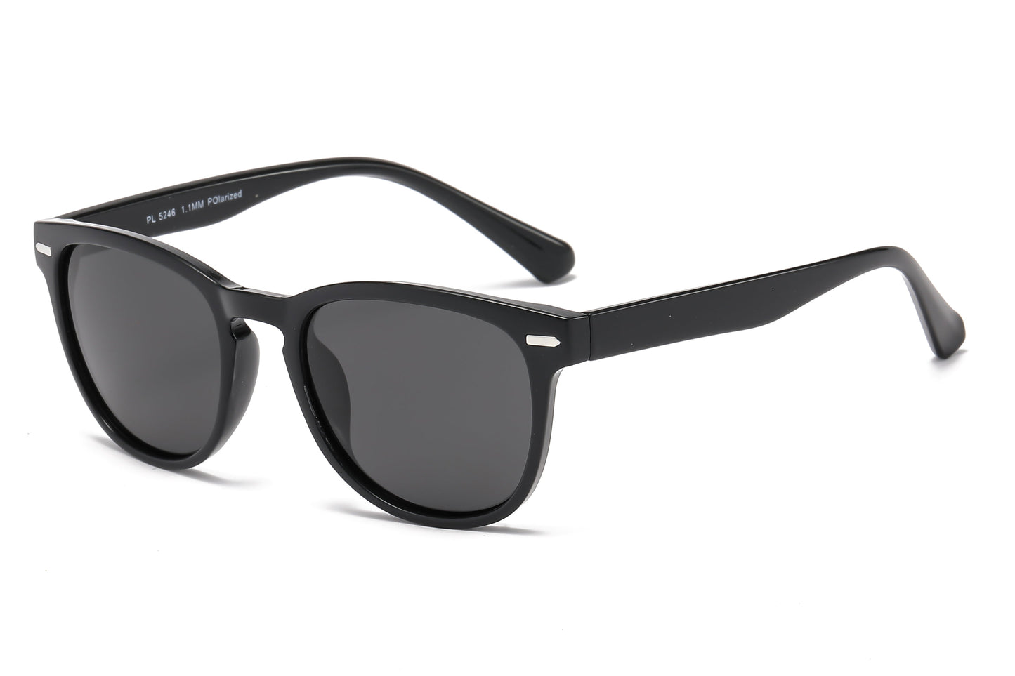 PL 5246 - Polarized Round Plastic Sunglasses