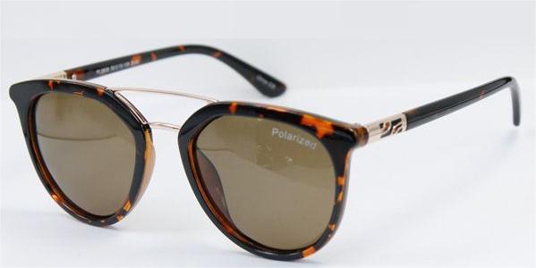 PL 3938 - Polarized Round Plastic Sunglasses